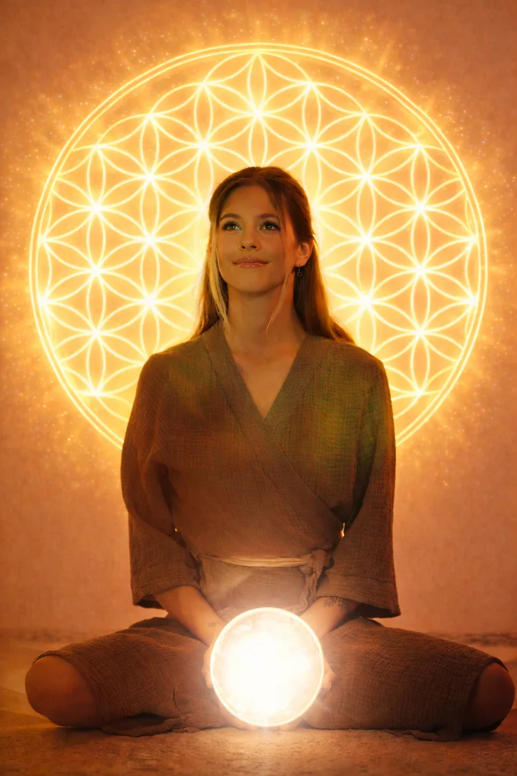 A woman in a healing journey